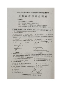 广东省茂名市化州市2022-2023学年七年级下学期期中考试数学试题