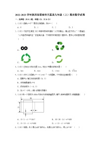 陕西省渭南市大荔县2022-2023学年九年级上学期期末数学试卷