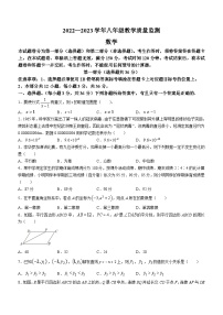 四川省乐山市井研县2022-2023学年八年级下学期期末数学试题