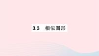 初中数学湘教版九年级上册3.3 相似图形作业课件ppt