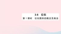 初中数学湘教版九年级上册3.6 位似作业ppt课件