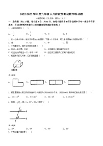广西壮族自治区南宁市2022-2023学年九年级下学期六月阶段性测试数学试题