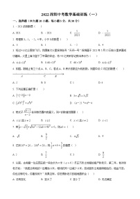 精品解析：2022年广东省深圳市龙岗区金稻田学校中考数学试题