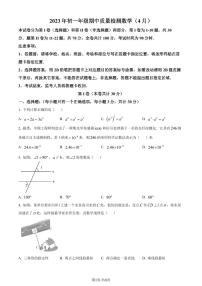 广东省深圳市侨外、翠园、盐外等六校联考2022-2023学年七年级下学期期中数学试卷（原卷及解析版）