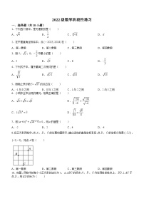 山东省济南市历下区济南甸柳第一中学2023-2024学年八年级上学期10月月考数学试题