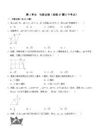 第一章 勾股定理（易错47题6个考点）-2023-2024学年八年级数学上册《重难点题型•高分突破》（北师大版）