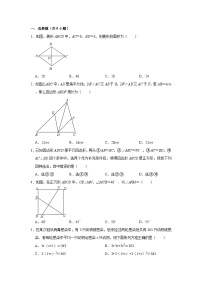 北师大版数学九年级上册期中精品模拟练习（含详细解析）