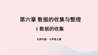 初中数学北师大版七年级上册6.1 数据的收集教学课件ppt