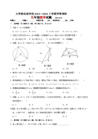 江苏省徐州市大学路实验学校2023—2024学年九年级上学期10月学情调研数学试卷（月考）