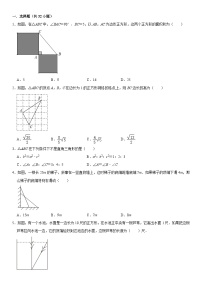 北师大版数学八年级上册期中精品模拟试卷（含详细解析）