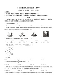 广西壮族自治区南宁市青秀区第二中学2023-2024学年九年级上学期10月月考数学试题