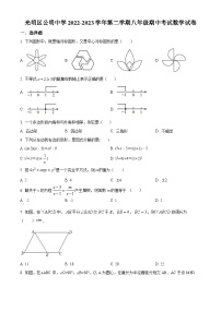 精品解析：广东省深圳市光明区公明中学2022-2023学年八年级下学期期中数学试卷