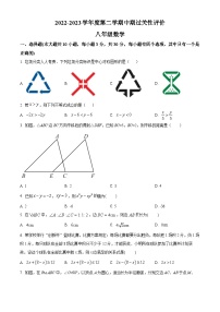 精品解析：广东省深圳市深大附中集团2022-2023学年八年级下学期期中联考数学试卷