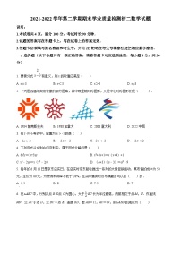 精品解析：广东省深圳市龙岗区七校2021-2022学年八年级下学期期末考试数学试题