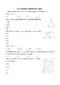 2023年陕西省中考数学试卷（副卷）（含解析）