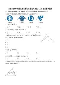 河北省承德市兴隆县2022-2023学年八年级上学期期末数学试卷