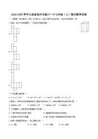 2022-2023学年江西省抚州市临川一中七年级（上）期末数学试卷（含解析）