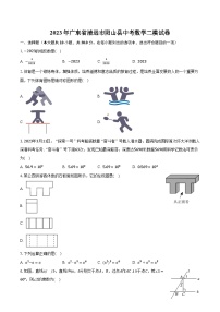 2023年广东省清远市阳山县中考数学二模试卷（含解析）