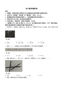 江苏省南通市海门区2023-2024学年九年级上学期10月月考数学试题