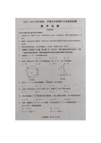 江苏省南通市如皋市2023-2024学年九年级上学期11月期中数学试题