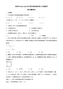 江苏省徐州市徐州经济技术开发区东湖实验学校2023-2024学年上学期八年级数学期中模拟卷