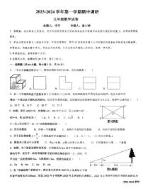 广东省深圳市福田区外国语学校2023-2024学年九年级上学期11月期中数学试题