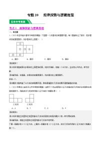 专题20 规律探索与逻辑推理5年（2019-2023）中考1年模拟数学真题分类汇编（全国通用）