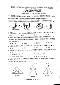 江苏省连云港市赣榆区2023-2024学年八年级上学期11月期中数学试题