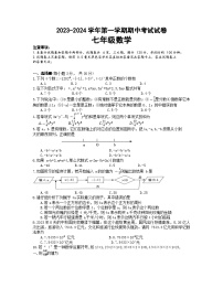 河南省濮阳市清丰县2023-2024学年七年级上学期11月期中数学试题