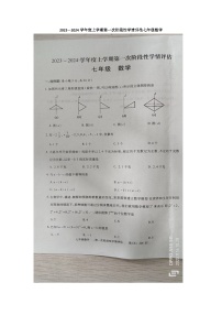 江西省九江市柴桑区2023-2024学年七年级上学期11月期中数学试题