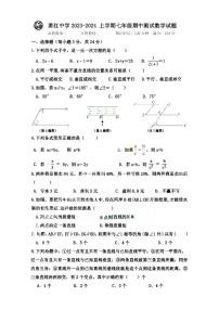 黑龙江省哈尔滨市萧红中学2023-2024学年七年级上学期期中数学试卷