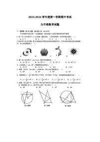 湖北省武汉市东湖高新区2023-2024学年九年级上学期期中数学试题