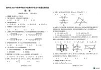 海南省儋州市2023—2024学年九年级上学期期中数学试题