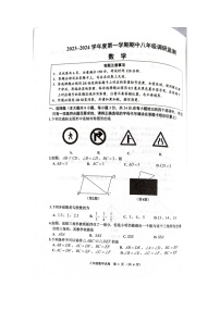 江苏省宿迁市宿豫区2023—2024学年八年级上学期11月期中数学试题