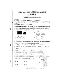 广西壮族自治区百色市田阳区2023-2024学年九年级上学期11月期中数学试题