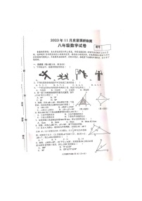 河南省信阳市潢川县2023-2024学年八年级上学期11月期中数学试题