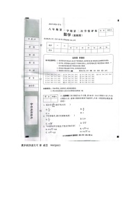 河北省邯郸市大名县某校2023-2024学年八年级上学期11月月考数学试题