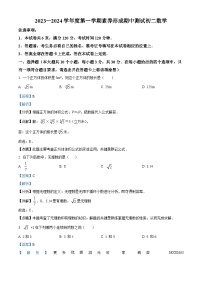 山西省临汾市洪洞县2023-2024学年八年级上学期期中数学试题（解析版）