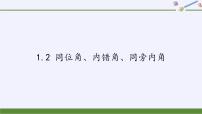 初中数学浙教版七年级下册1.2同位角、内错角、同旁内角评课ppt课件