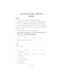 广东省深圳市育才教育集团2023-2024学年上学期期中考试八年级数学试卷