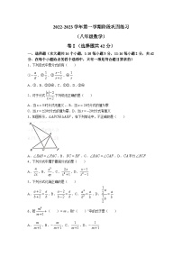 河北省承德市兴隆县2022-2023学年八年级上学期期中考试数学试卷(含答案)