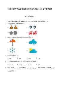 山西省吕梁市孝义市2022-2023学年八年级上学期期中考试数学试卷（含解析）