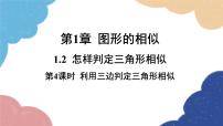 初中数学青岛版九年级上册1.2 怎样判定三角形相似教课课件ppt