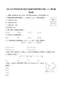 2022-2023学年河北省石家庄市高新外国语学校七年级（上）期末数学试卷（含答案解析）