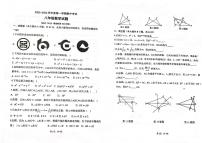 山东省滨州邹平市梁邹实验初级中学2023-2024学年八年级上学期期中考试数学试题