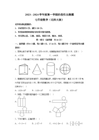 陕西省咸阳市兴平市2023-2024学年七年级上册期中数学试题（含解析）