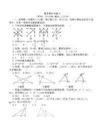 辽宁省盘锦市大洼区第一初级中学2023－2024学年八年级上学期期中考试数学试卷