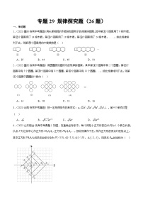 专题29 规律探究题（共26题）（原卷版）