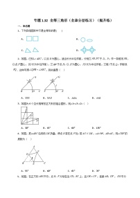 专题1.32 全等三角形（全章分层练习）（提升练）-2023-2024学年八年级数学上册专题讲与练（苏科版）