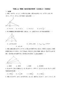 专题2.13 等腰三角形的轴对称性（分层练习）（培优练）-2023-2024学年八年级数学上册专题讲与练（苏科版）